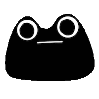 Halloween Frog Sticker