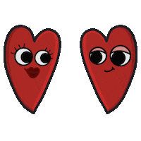 In Love Hearts Sticker by Demic