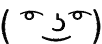 eyebrows STICKER