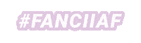 fancii love wow makeup lights Sticker