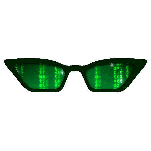 Matrix Reloaded Sunglasses Sticker by The Matrix