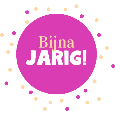 toffkado giphyupload birthday cadeau jarig Sticker