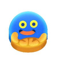 DragonQuestKeshiKeshi かわいい dq dragonquest ドラクエ Sticker