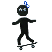 Skate Olivia Sticker by Arts Tape