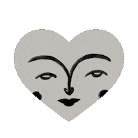 In Love Art Sticker