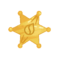 Star Gold Sticker by BigBrains