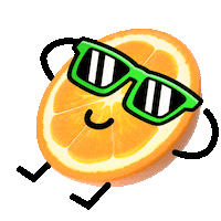 Summer Orange Sticker by Coca-Cola Korea