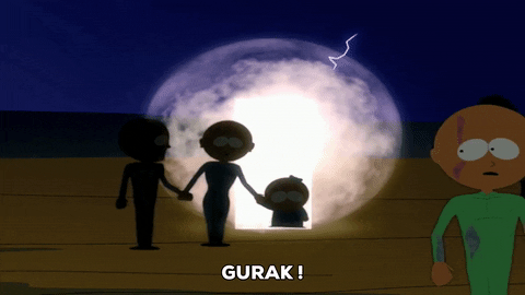 nervous walking GIF by South Park 