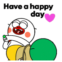 Happy Slap Sticker by kwaesam