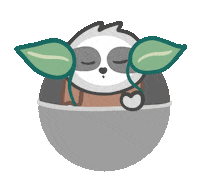 Star Wars Sloth Sticker