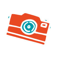 Camera Foto Sticker by Thomas More-hogeschool