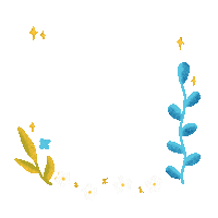 Flower Sparkle Sticker