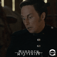 murdoch sigh GIF by Ovation TV