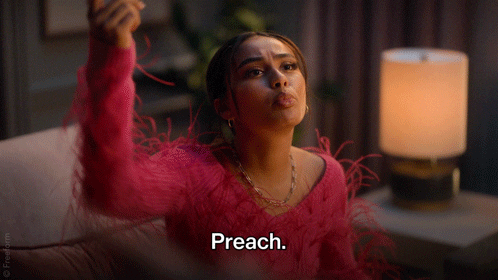 Preach Season 6 GIF by grown-ish