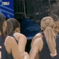 Excited College Basketball GIF by NCAA March Madness