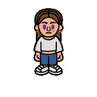 Cartoon Singer Sticker by crwnking