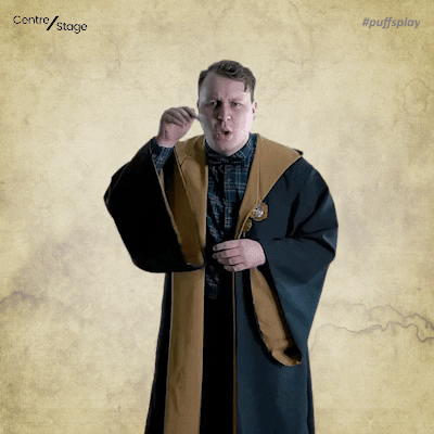 centrestage magic play thinking harry potter GIF