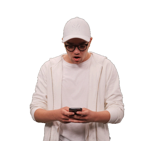 Phone Reaction Sticker by TAG24