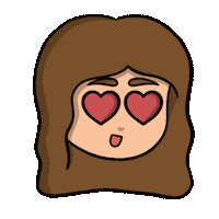 In Love Girl Sticker