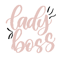 Boss Lady Sticker by Simple & Sentimental