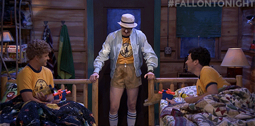 jimmy fallon camp winipesaukee GIF by The Tonight Show Starring Jimmy Fallon