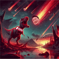 Dinosaur Meteor GIF