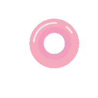 Loop Beach Sticker by printoclock