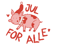 Christmas Vegan Sticker by Kaffekatten