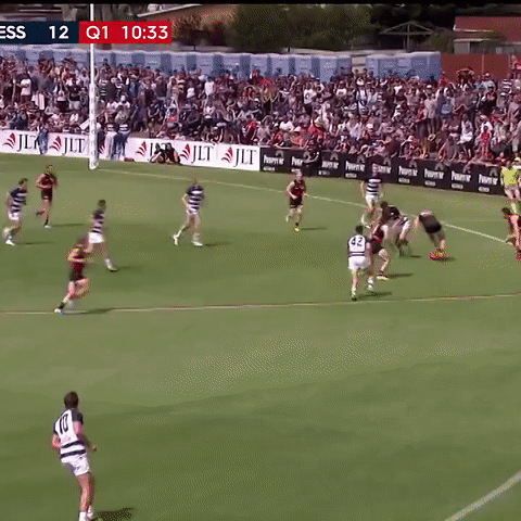 jake stringer goal GIF by AFL