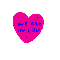 nardavina love heart pink luv Sticker