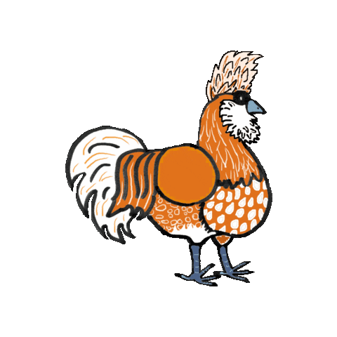 Hahn Sticker