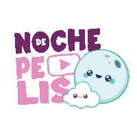 Boniperu netflix luna pelicula noche Sticker
