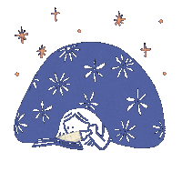 Stars Sparkle Sticker by Garanceenpapier