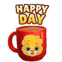 Good Morning Coffee Sticker by Lucas and Friends by RV AppStudios