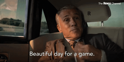 Christoph Waltz GIF by The Roku Channel