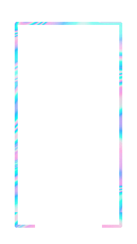 Frame Holography Sticker by INFSD SWIMWEAR