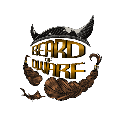 Beardofdwarf art dwarf bod beardofdwarf Sticker
