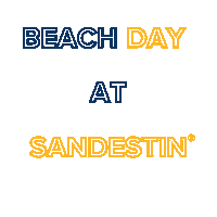 sandestingolfandbeachresort beach vacation beach day 30a Sticker