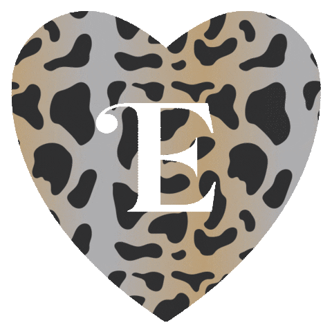 Leopard Print Love Sticker by Evewear