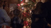 decorating christmas tree GIF by Hallmark Channel