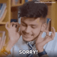 Sorry Forgive Me GIF by Bombay Softwares