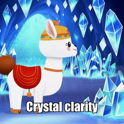 Wisdom Crystals GIF by Llamaozi