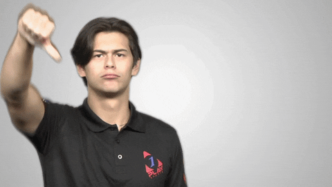 Boo No GIF by 1 Play Sports