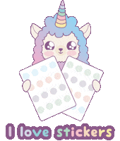 Stickers Unicorn Sticker