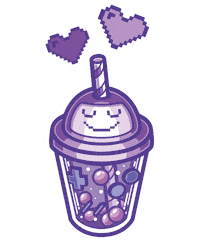 Gameboy Bobatea Sticker by RetroModdingCom