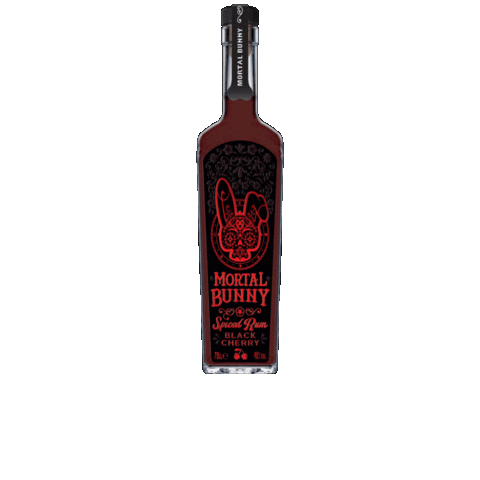 Rum Sticker by Bunny Spirits