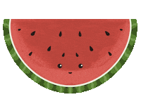 Water Melon Summer Sticker
