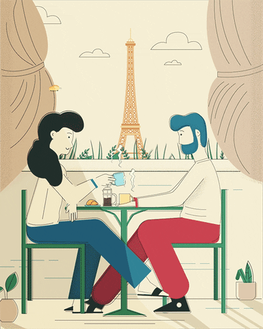 saviomotion giphyupload love travel paris GIF
