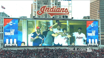 Cleveland Cavaliers Baseball GIF by MLB