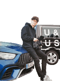 mercedes benz camera Sticker by URBAN & UNCUT Studios